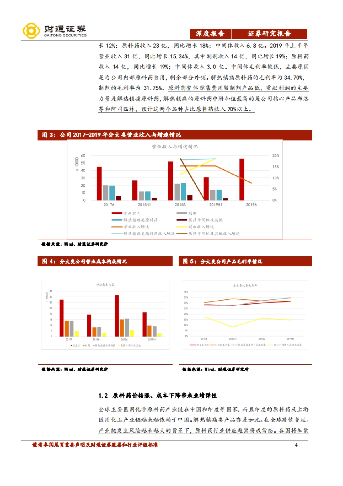 新华制药公司研究-解热镇痛原料药龙头转型CMO加速之年_第4页