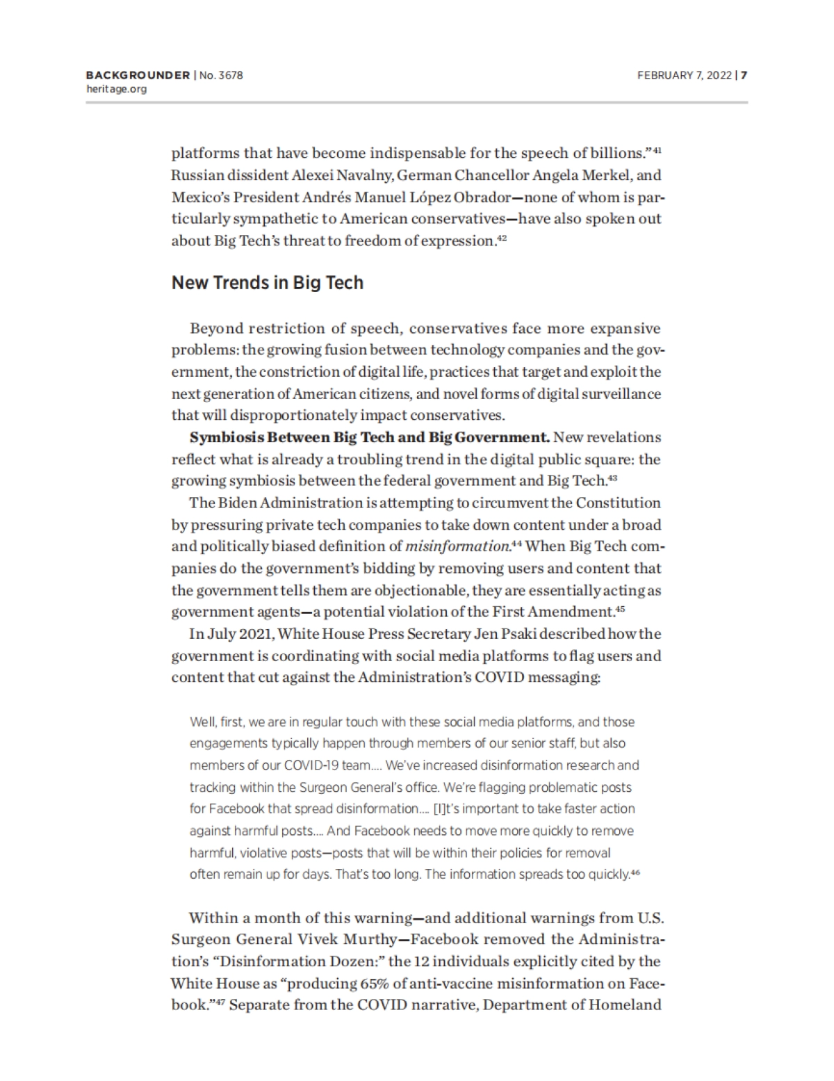 与大科技公司极权主义作斗争：路线图（英）-美国传统基金会-36页_第7页