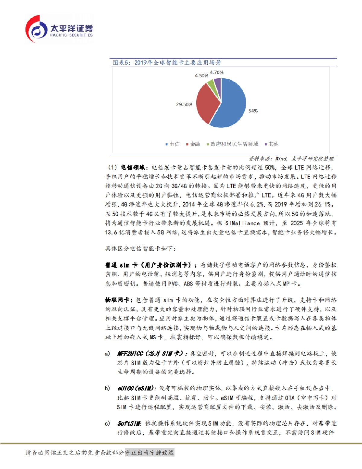 【太平洋】通信行业深度报告：数字货币载体和5G新入口，超级SIM卡“超级”预期差_第8页