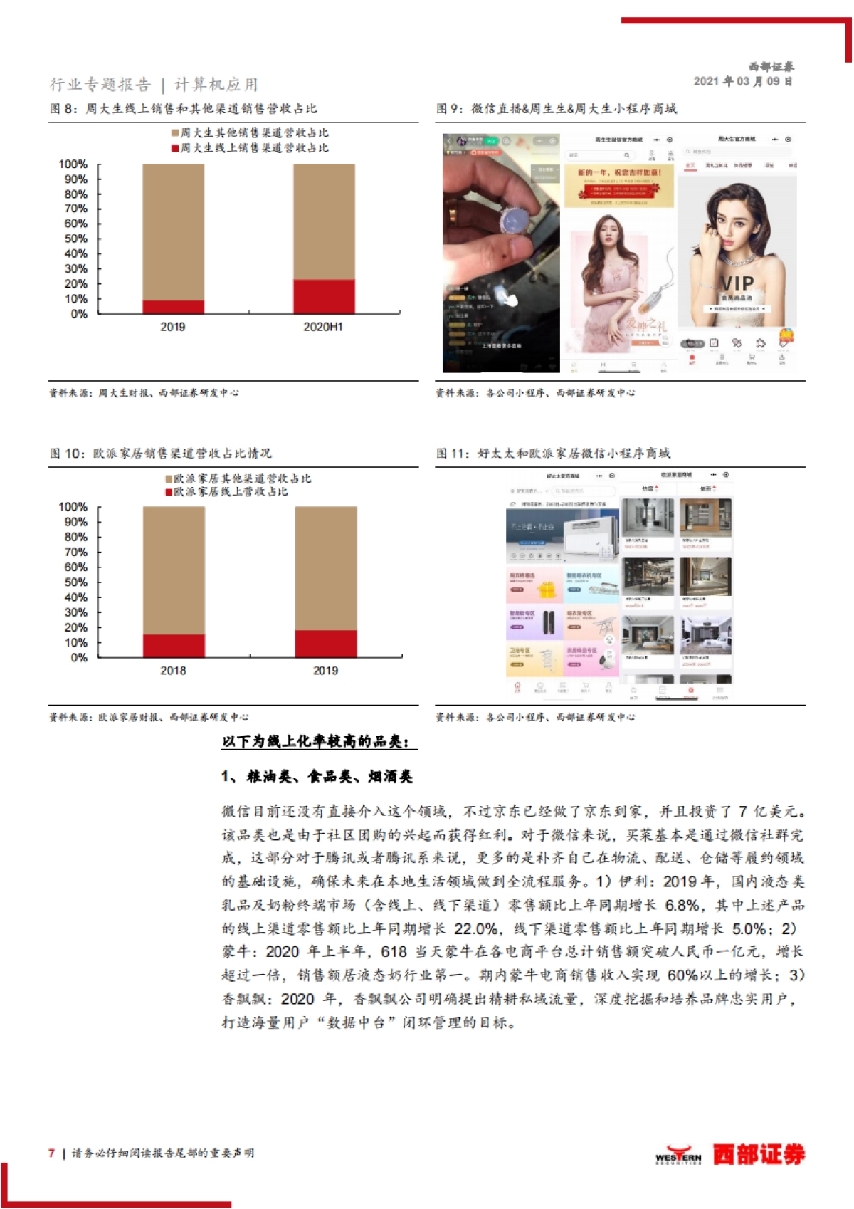 【西部证券】计算机应用行业微信电商SaaS专题报告:微信电商SaaS进入配置区间,视频化电商化趋势和估值探讨(1)_第7页