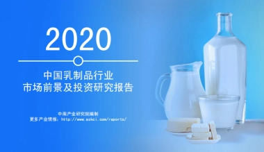2020中国乳制品行业市场前景及投资研究报告（简）