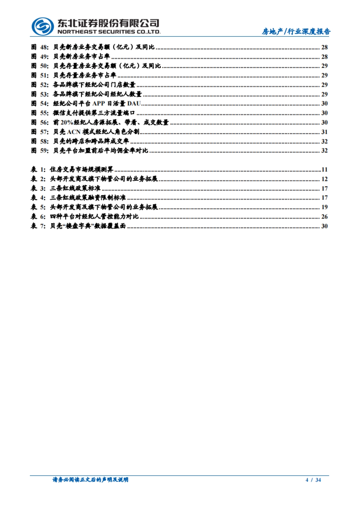 房地产行业房地产经纪系列深度报告一：市场变局与突围之道-东北证券_第4页