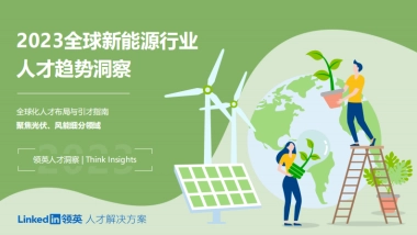 2023全球新能源行业人才趋势洞察-领英