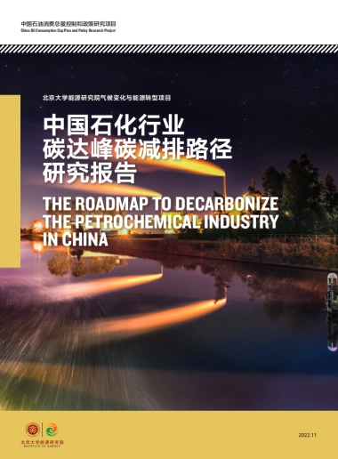 北京大学：中国石化行业碳达峰碳减排路径研究报告