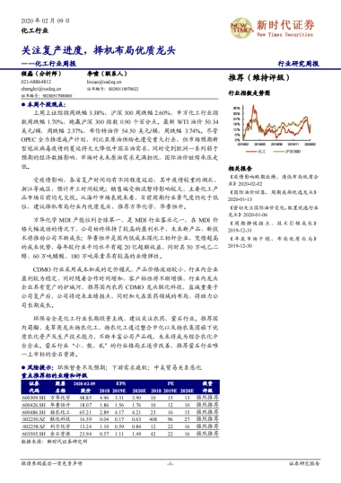 化工行业周报：关注复产进度，择机布局优质龙头