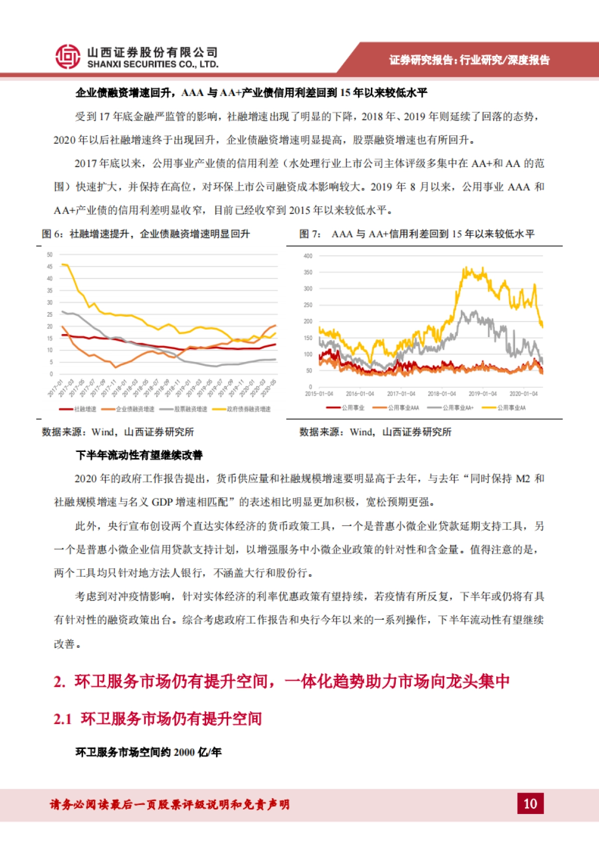 环保行业2020年中期策略报告：环卫一体化趋势利好龙头，环境修复市场活跃度提升_第10页