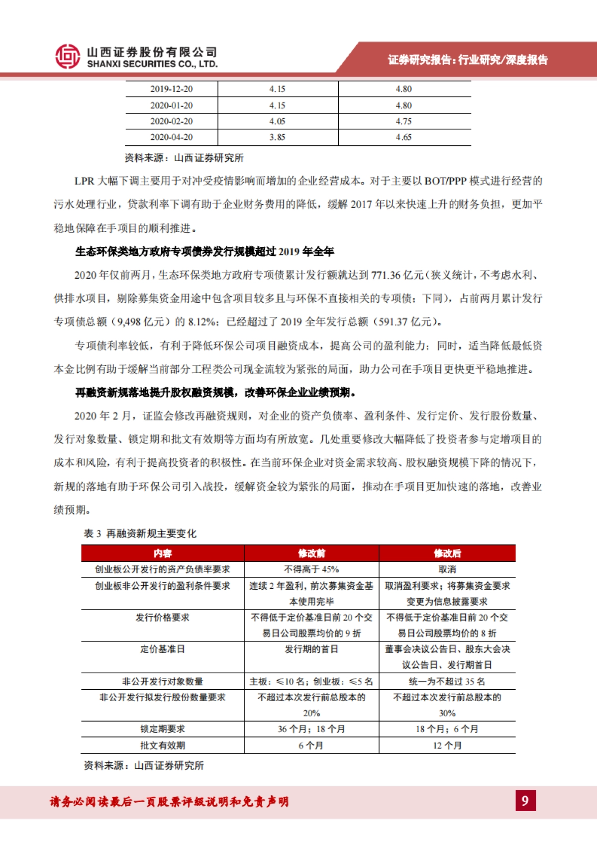环保行业2020年中期策略报告：环卫一体化趋势利好龙头，环境修复市场活跃度提升_第9页