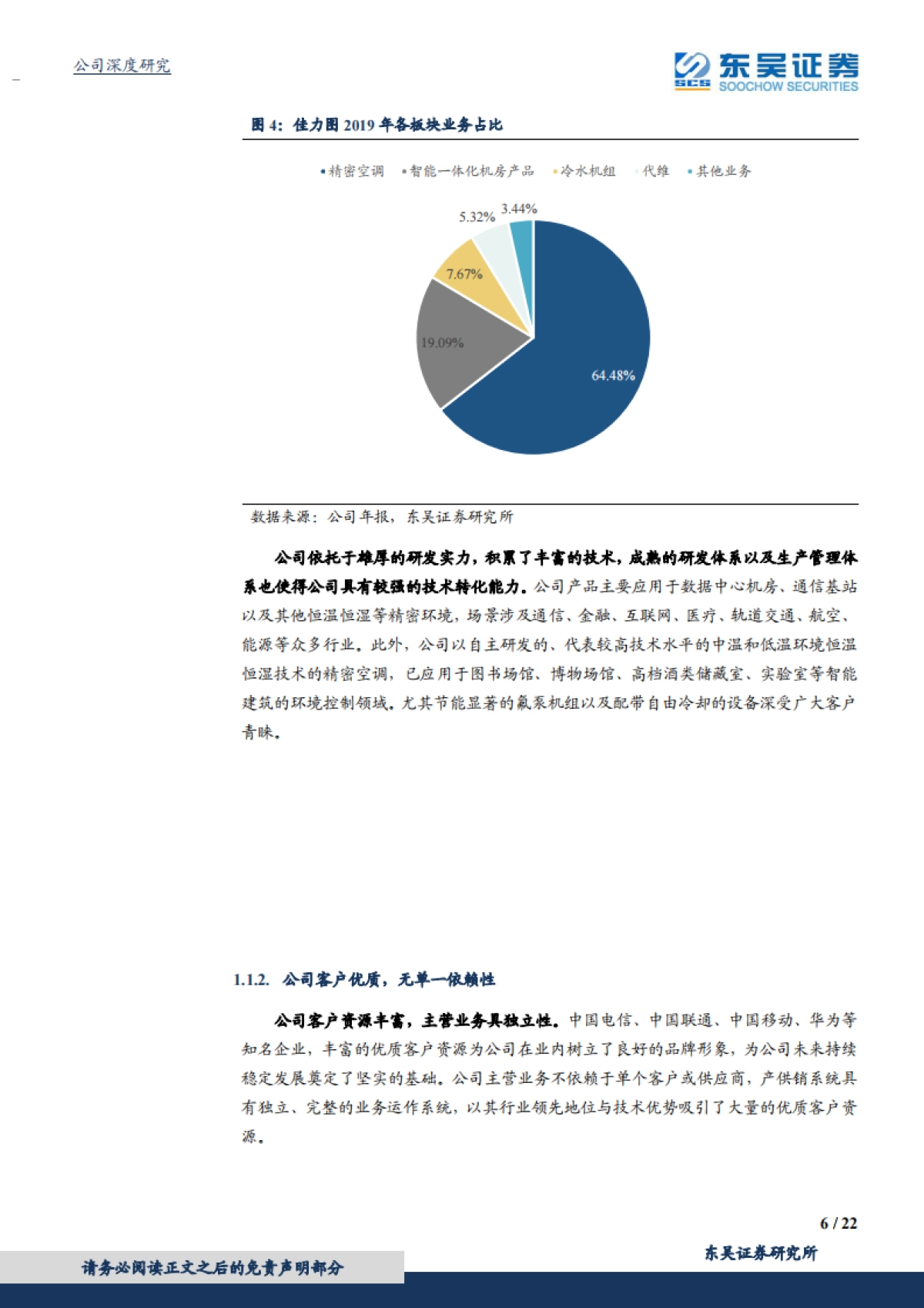 佳力图-IDC精密环境控制龙头,积极布局下游延伸,充分享受行业红利_第6页