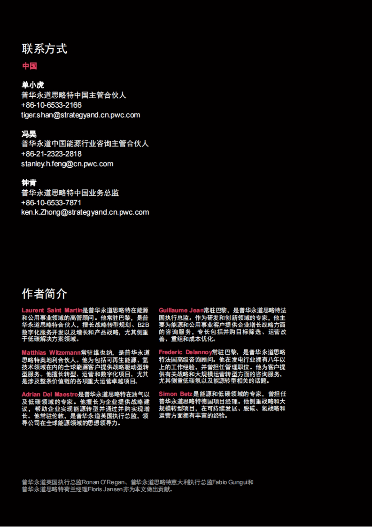 普华永道-氢能源行业前景分析与洞察:借鉴欧洲经验,打造低碳氢经济_第2页