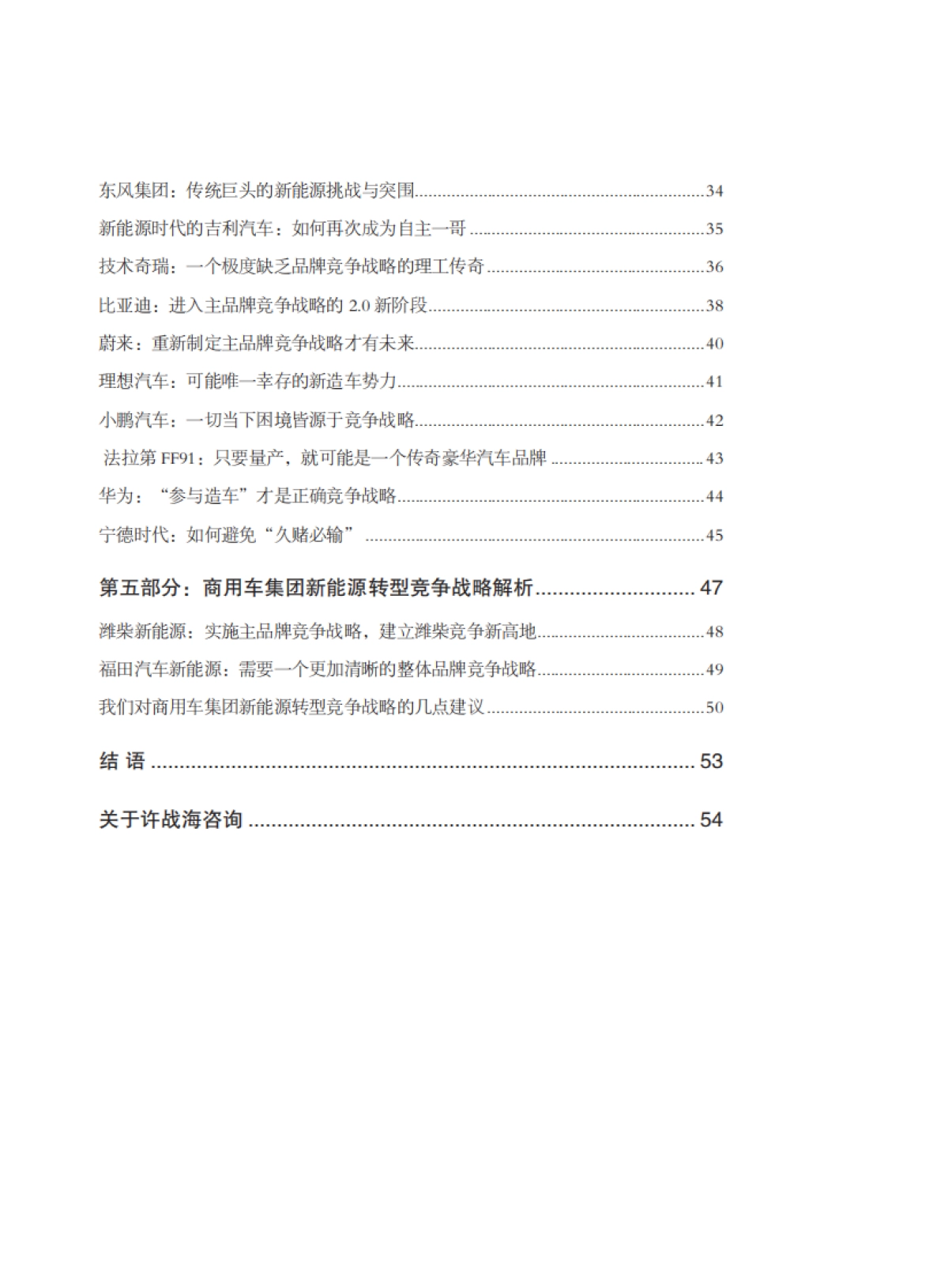 许战海咨询：2023中国汽车行业新能源转型战略白皮书_第4页