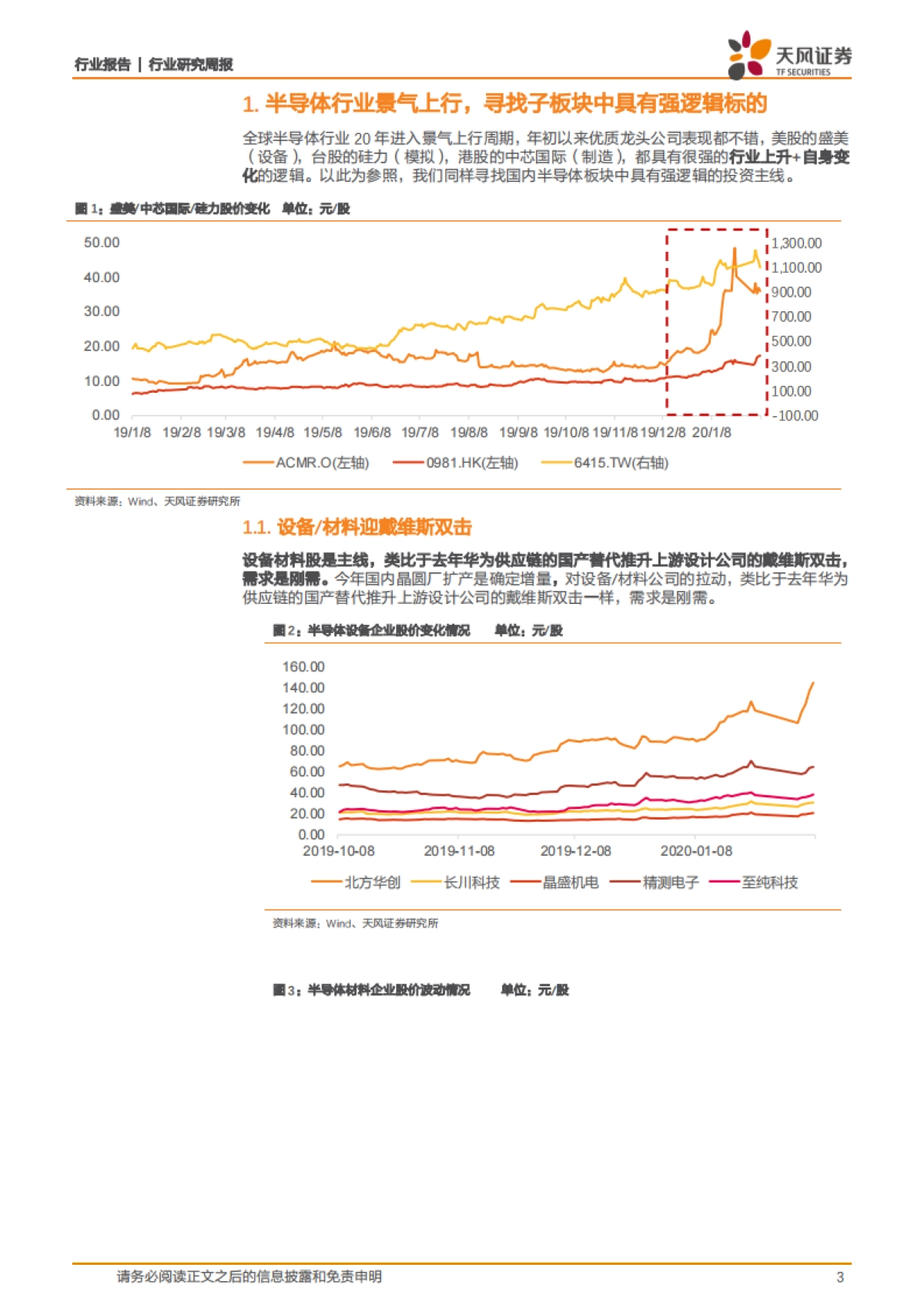 半导体行业研究周报:当前时点,设备功率存储材料具较强主线投资逻辑_第3页