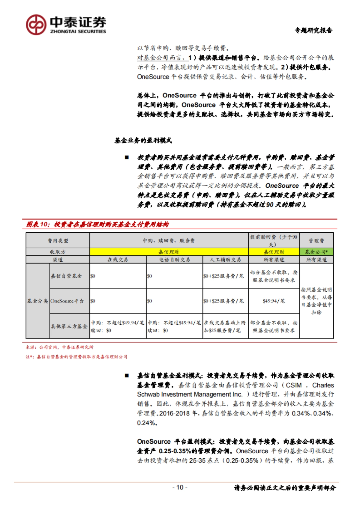非银金融行业深度报告：深度！嘉信理财模式拆解，如何连接客户与资产_第10页
