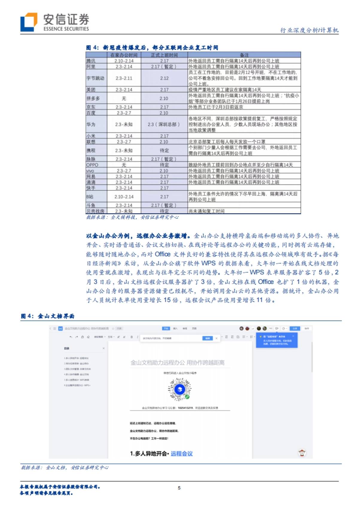 计算机行业：SaaS，计算机中的消费股_第5页