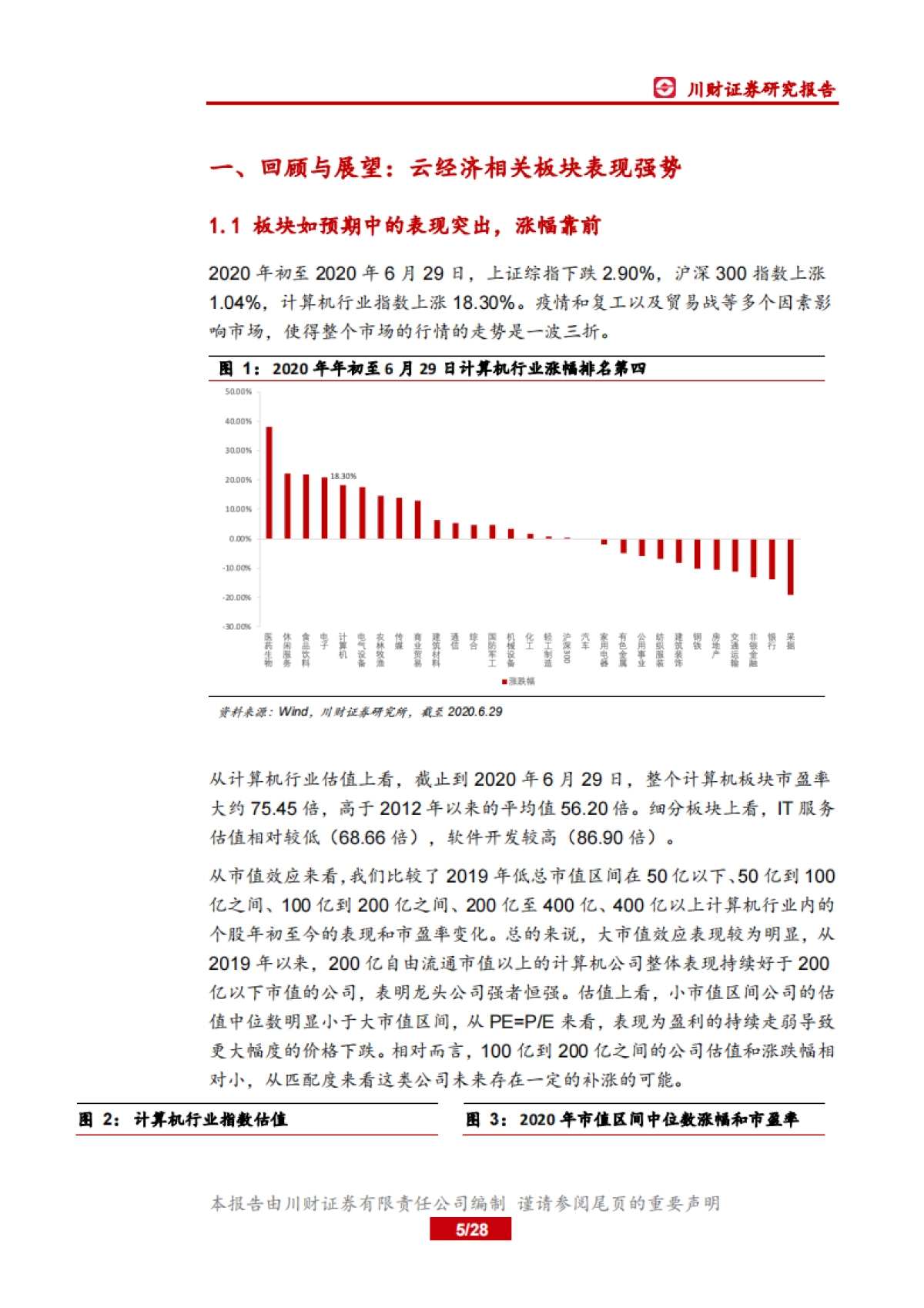 计算机行业中期投资策略：结构仍分化，聚焦确定性_第5页