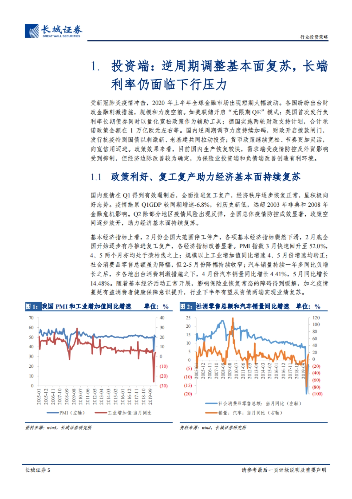 金融-保险行业2020年下半年投资策略报告：千淘万漉虽辛苦，吹尽狂沙始到金-长城证券_第5页