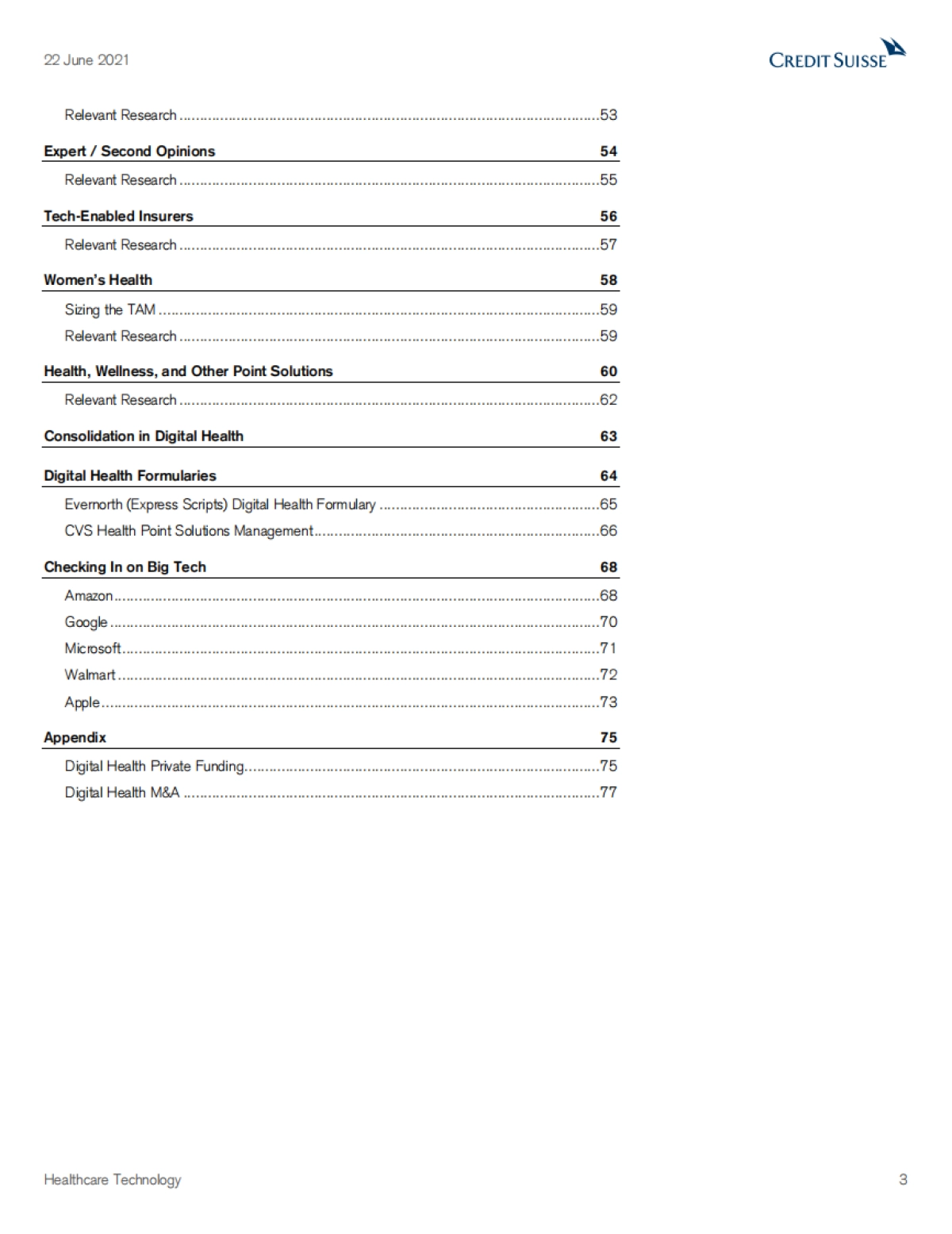 美股医疗科技行业-数字健康入门：医疗保健数字化转型将持续下去（英）-瑞信-83页_第3页