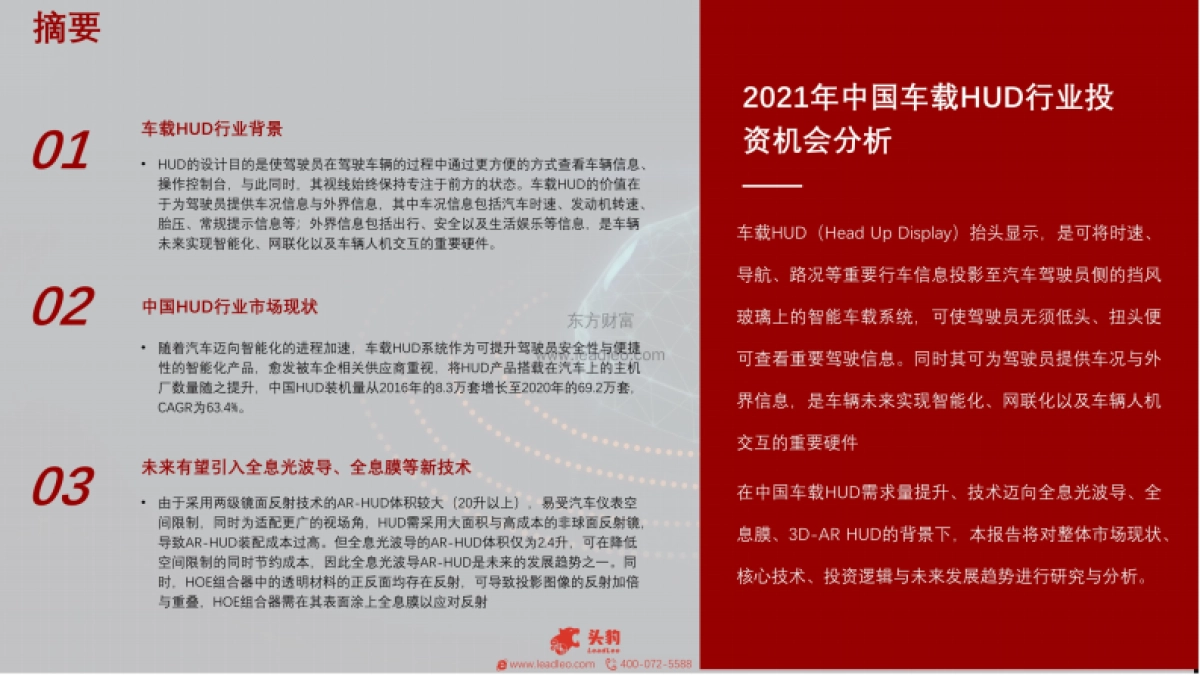 2021年中国车载HUD行业投资机会分析-头豹研究院_第2页
