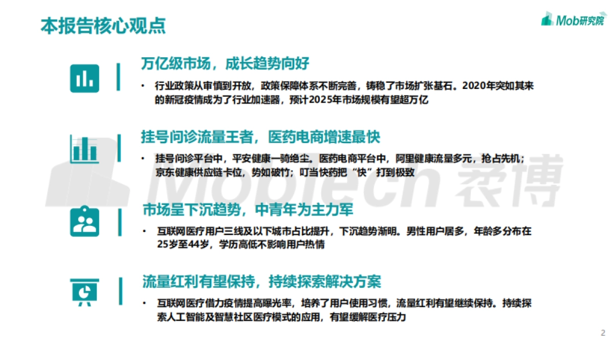 2021年互联网医疗行业洞察：砥砺前行，领军企业行则将至_第2页
