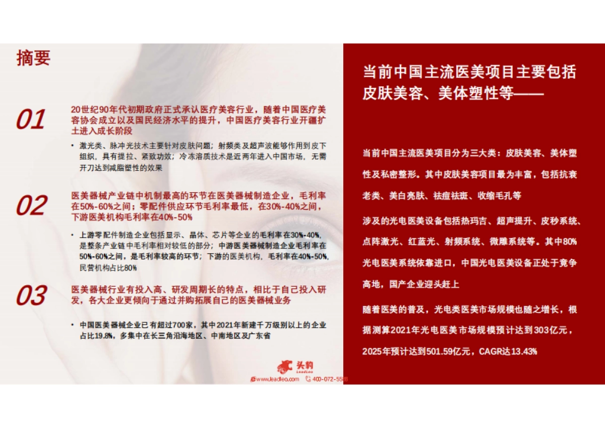2021年中国光电类医美行业概览-头豹研究院_第2页