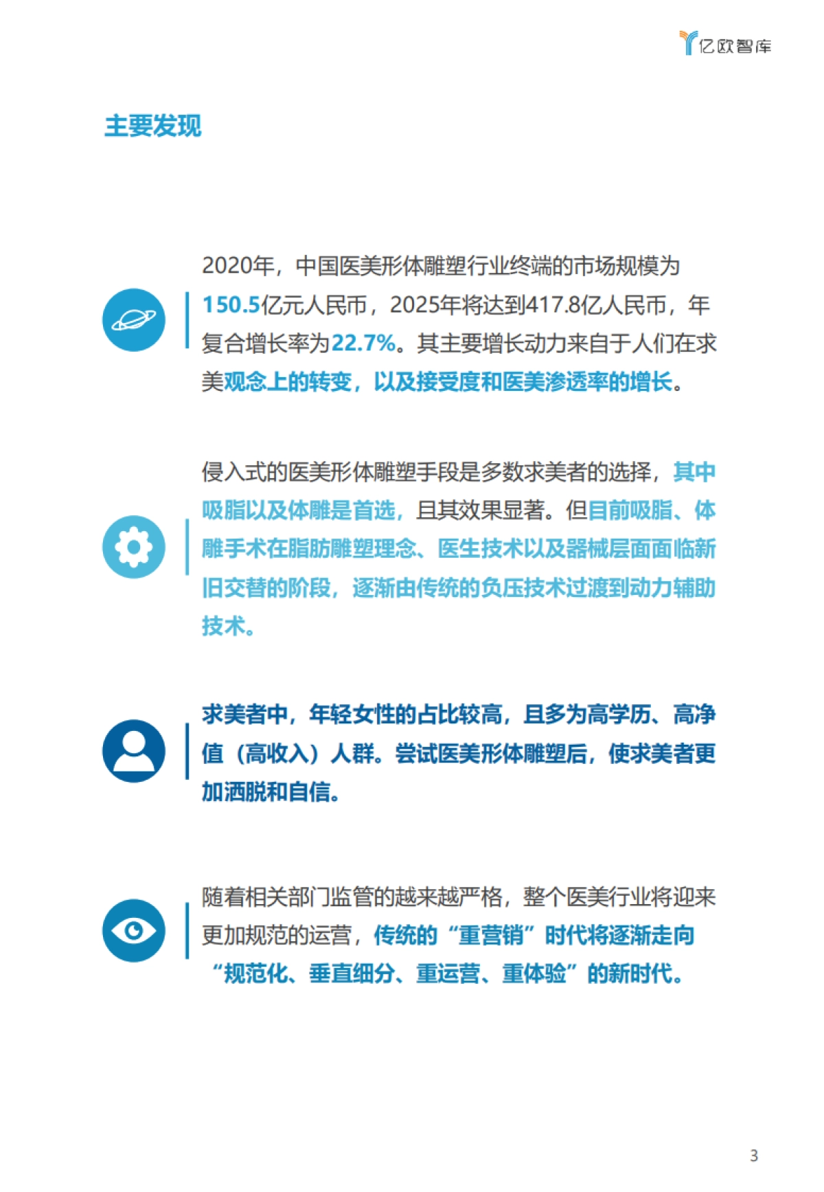 2021年中国医美形体雕塑行业白皮书-亿欧智库-30页_第3页