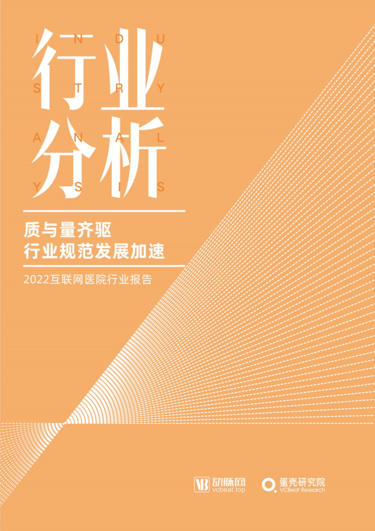 蛋壳研究院:质与量齐驱,行业规范发展加速-2022互联网医院行业报告_第1页