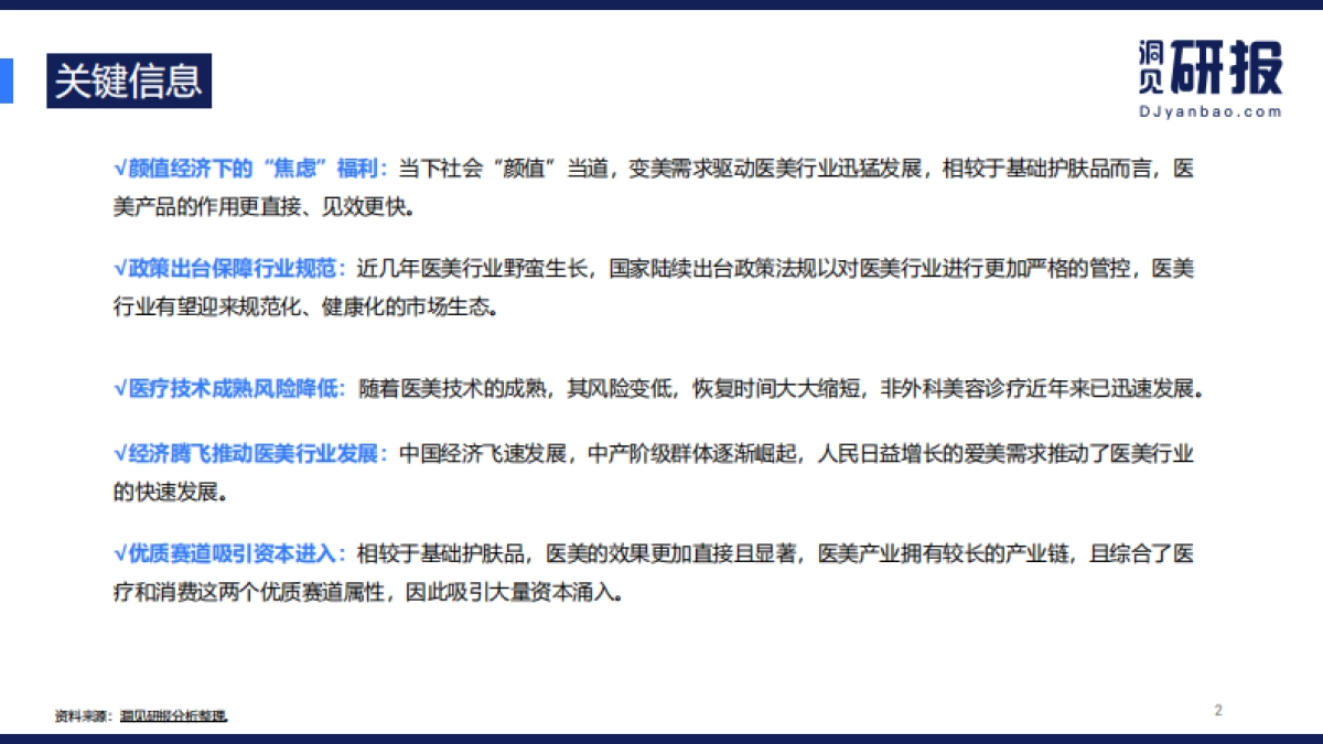 医美行业报告:“颜值经济”下的万亿级市场-洞见研报-23页_第2页