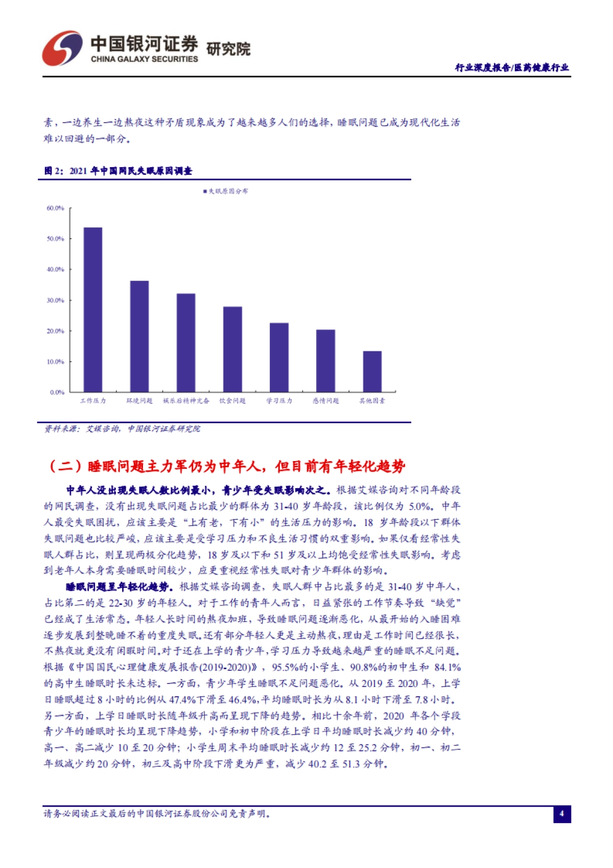 医药健康行业:睡眠健康意识提升,助眠经济市场广阔-银河证券-30页_第5页