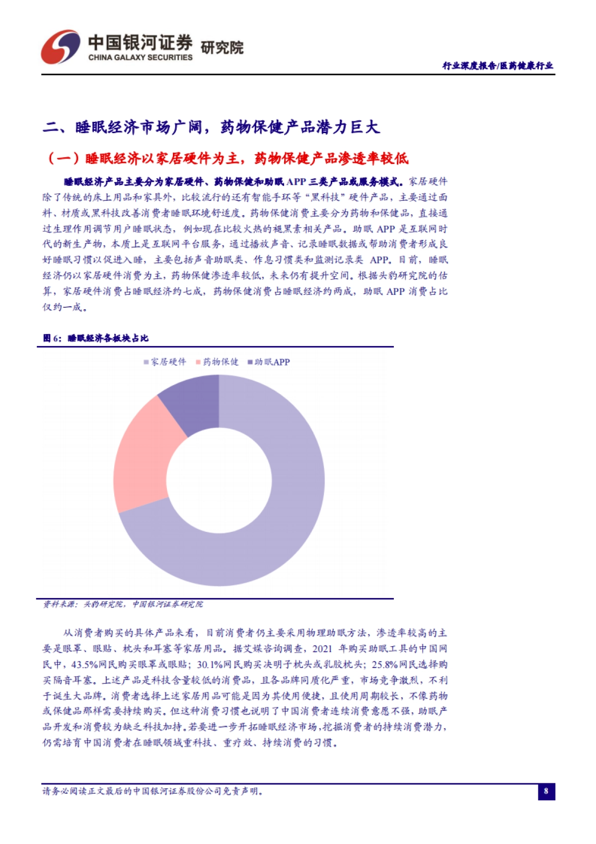 医药健康行业:睡眠健康意识提升,助眠经济市场广阔-银河证券-30页_第9页