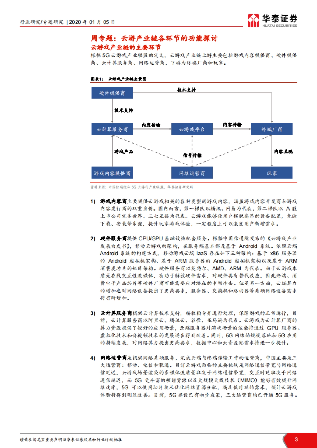 TMT一周谈之传媒行业报告：云游戏产业链各环节的功能探讨_第3页
