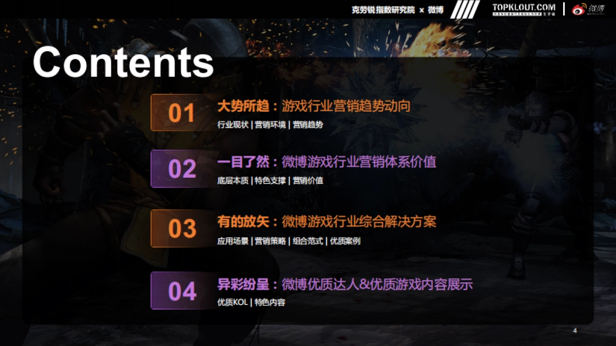克劳锐&微博：微博游戏行业营销生态白皮书_第4页