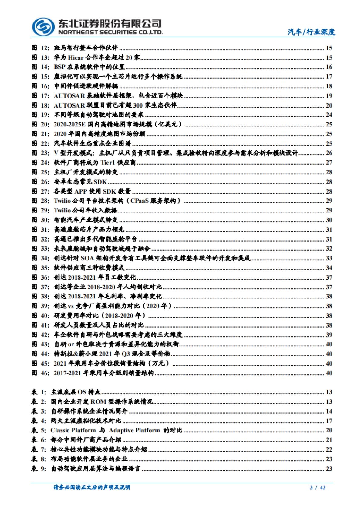 东北证券-汽车行业深度报告：汽车软件黄金赛道，多维度剖析厂商成长性_第3页