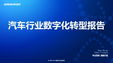 国双：汽车行业数字化转型报告(2021)