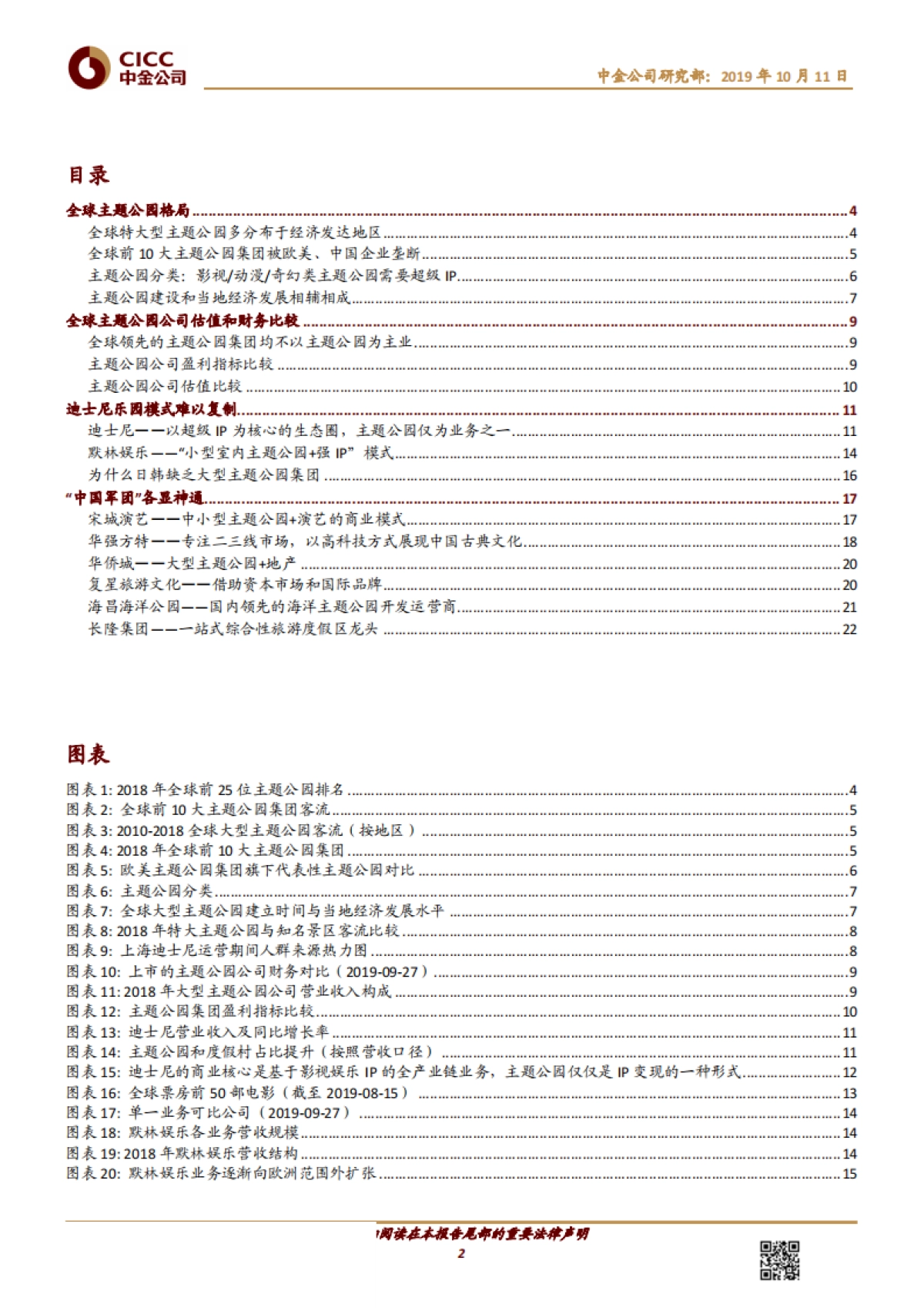 旅游行业全球主题公园研究：迪士尼模式难以模仿，“中国军团”各显神通-中金公司-25页_第2页