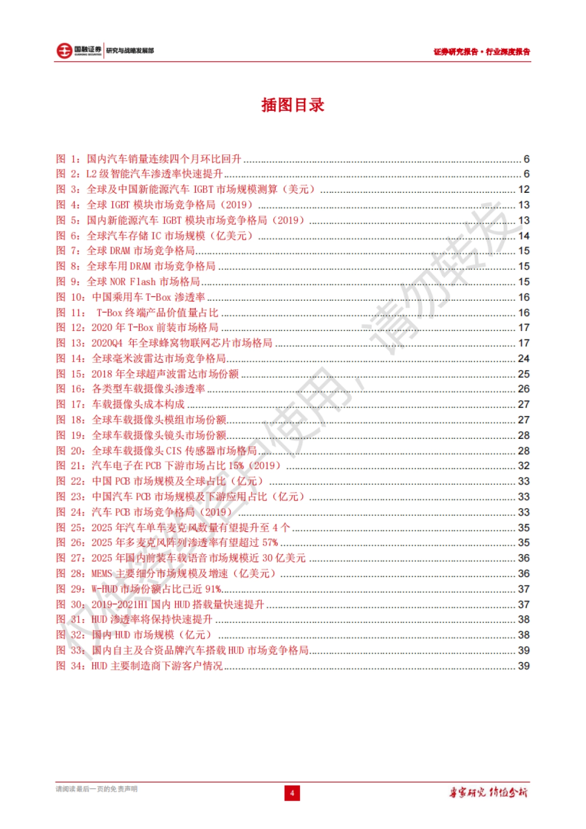 汽车电子行业深度报告：汽车智能化加速渗透，汽车电子产业链迎来发展机遇_第4页
