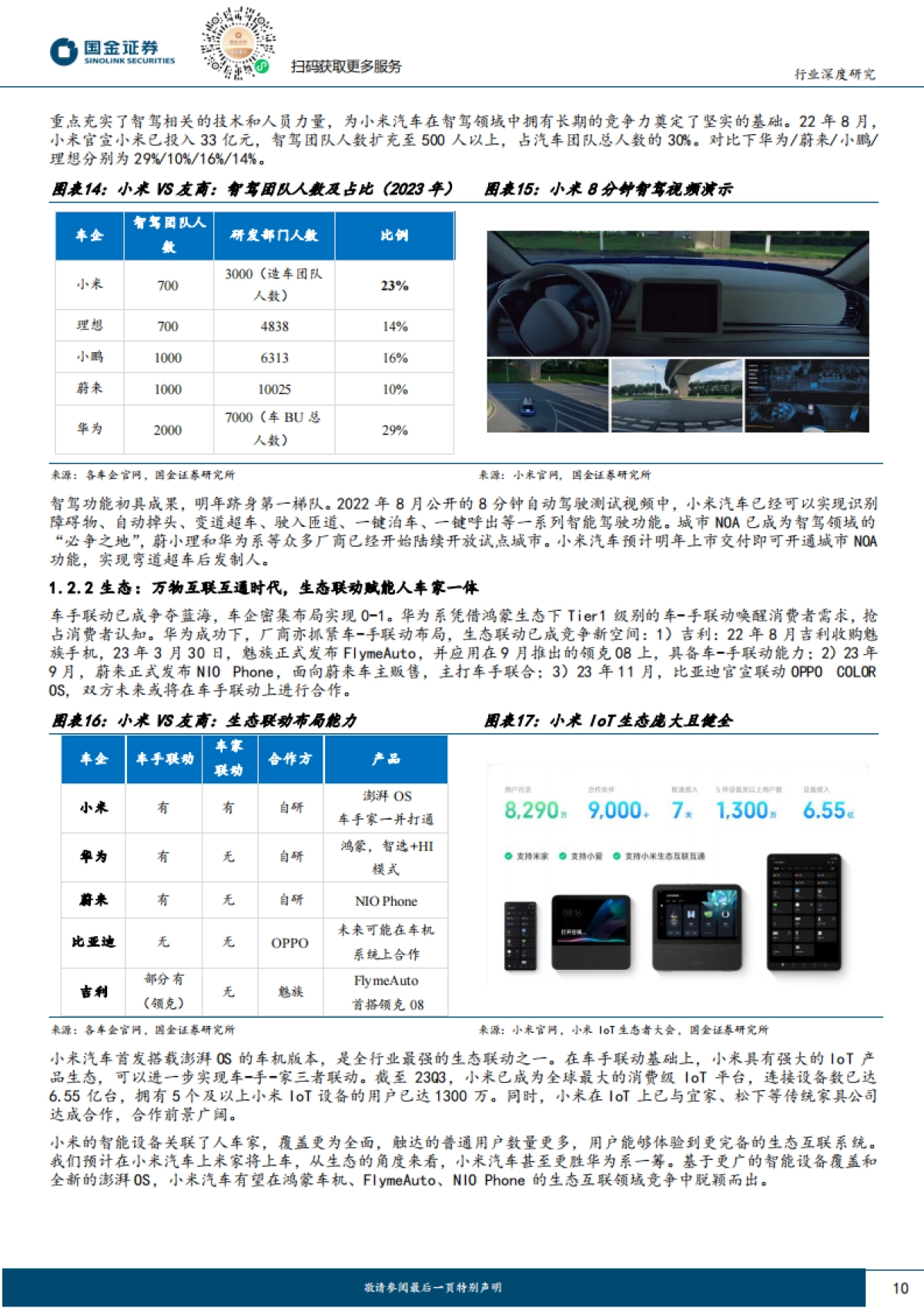 汽车及汽车零部件行业深度研究：小米汽车专题，智能化时代竞争加剧，小米将如何突出重围？-国金证券-25页_第10页
