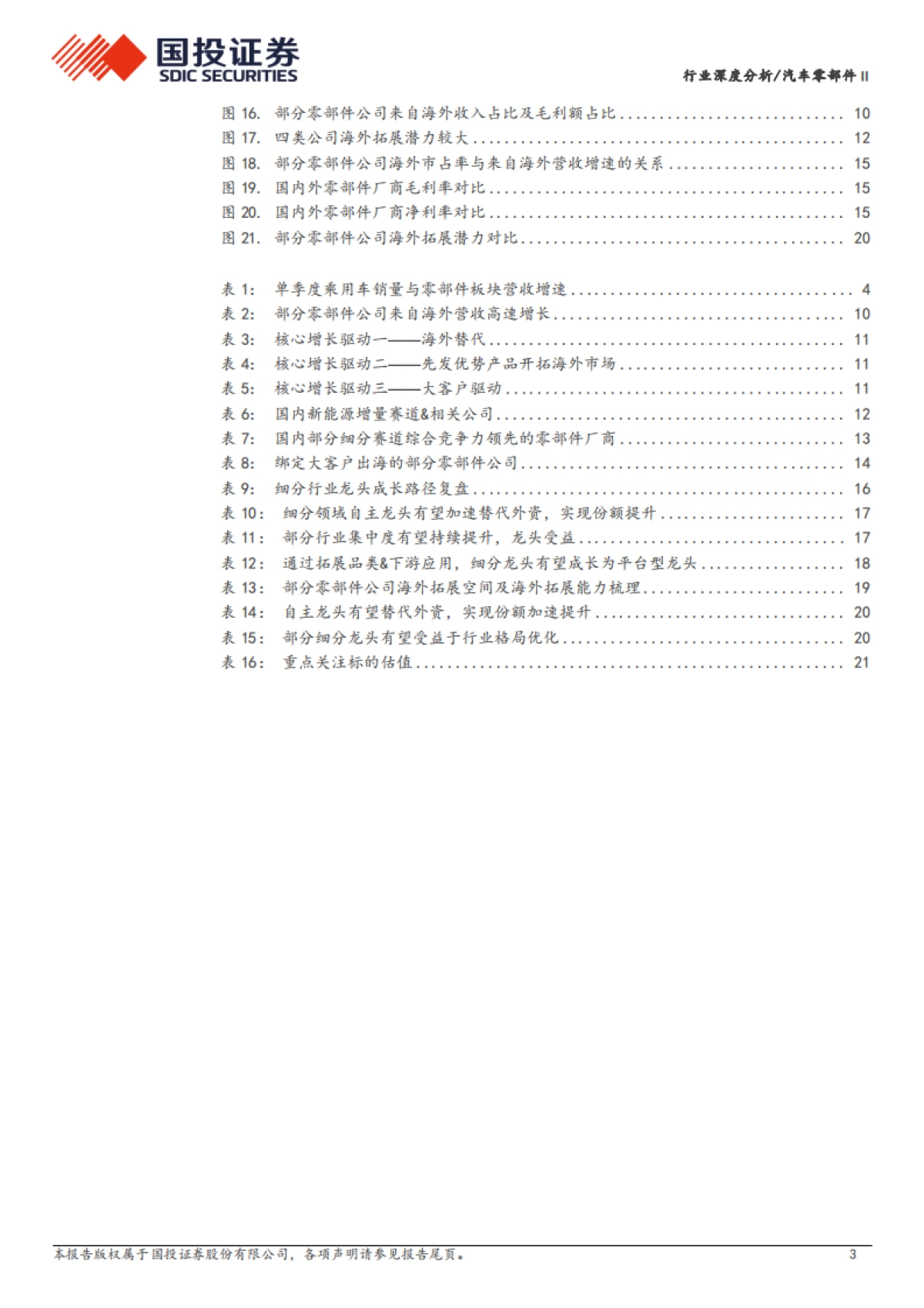 汽车零部件行业深度分析：行业变革加速，看好两大成长主线-国投证券-24页_第3页