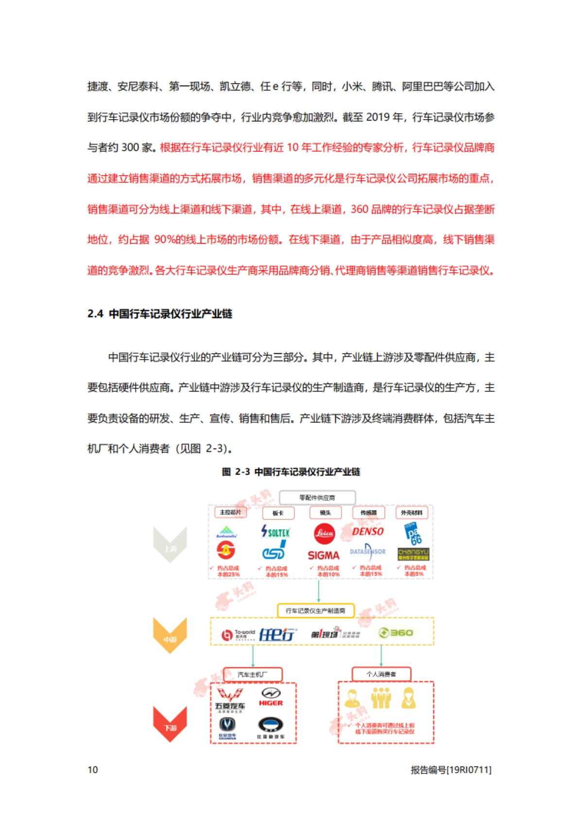汽车系列行业概览：2019年中国行车记录仪行业概览-头豹-26页_第10页