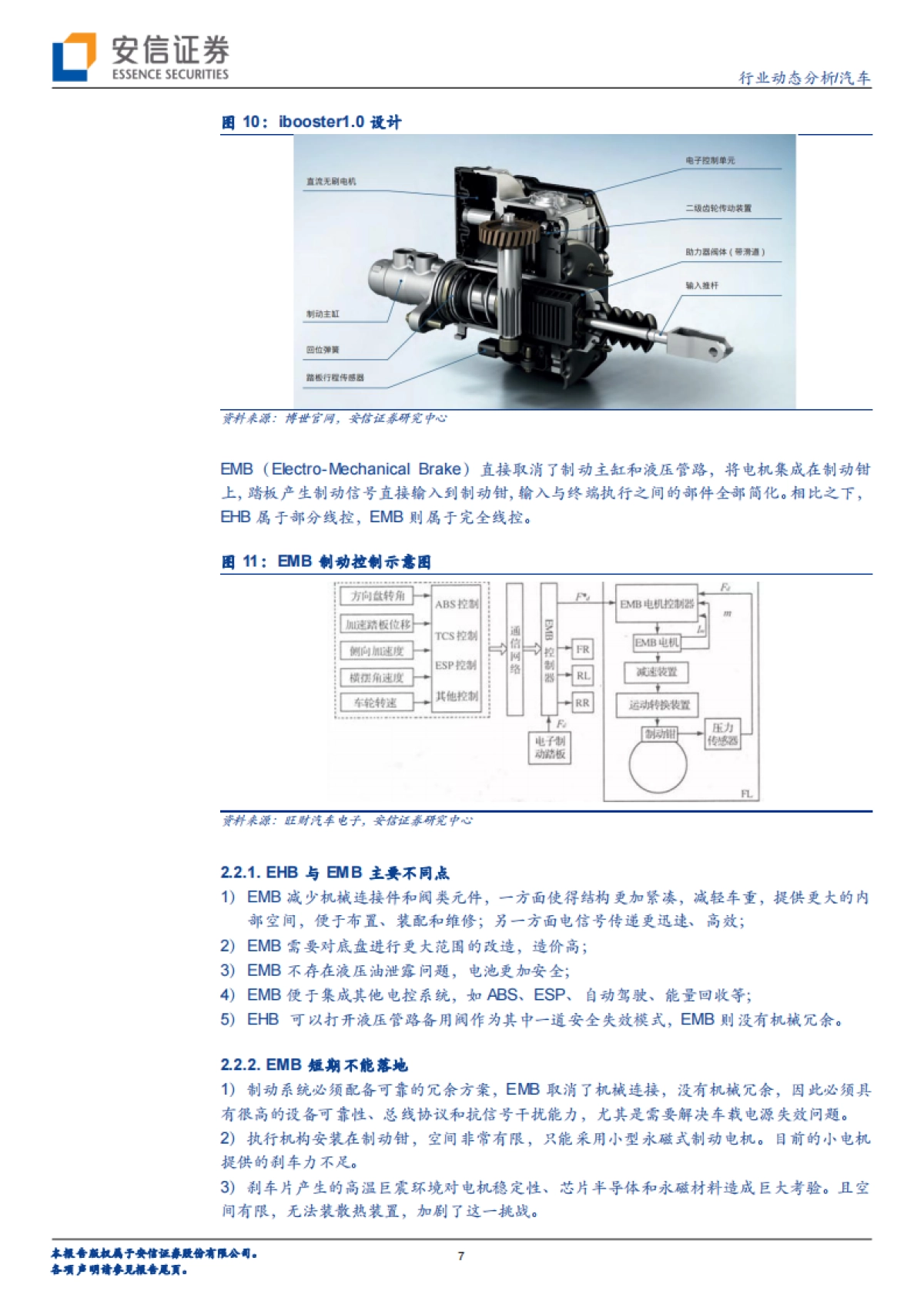 汽车行业动态分析：自动驾驶标配，线控制动破局_第7页