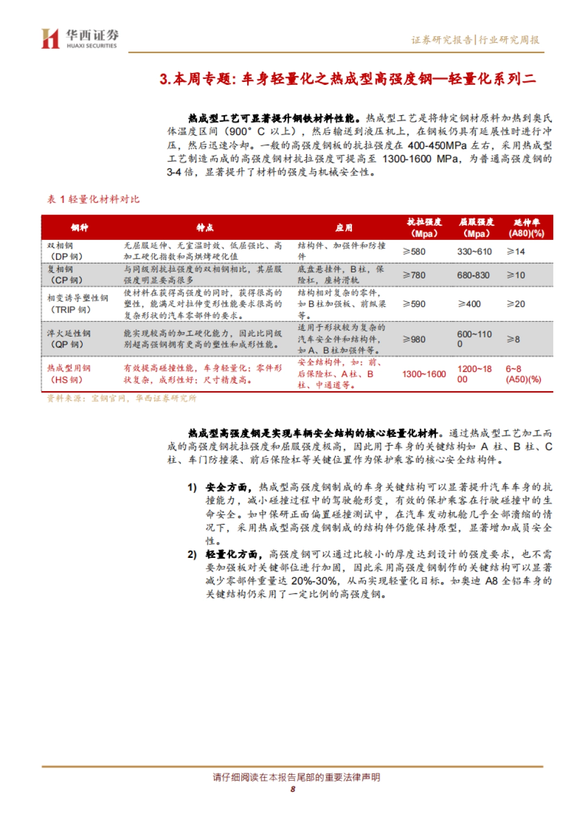 汽车行业周报:“全球大吉利”时代开启 产业链共振_第8页