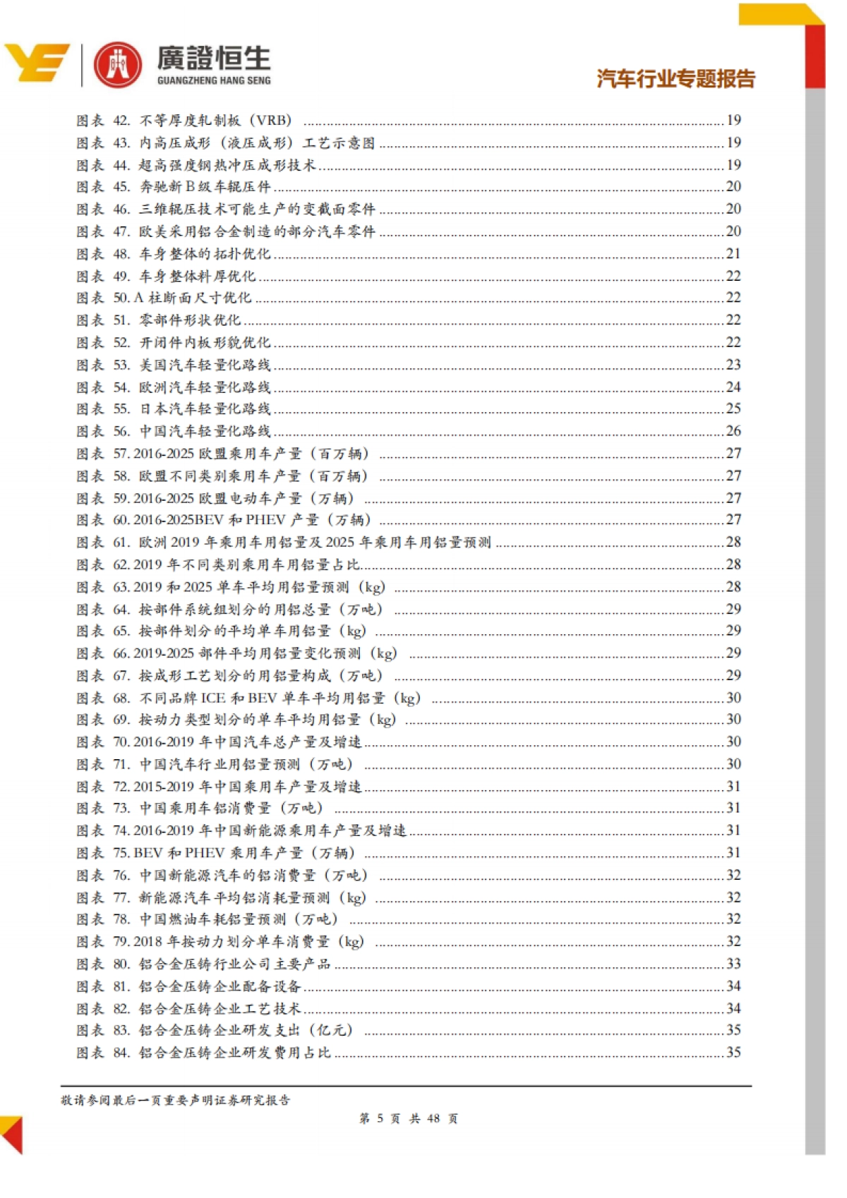 汽车行业专题报告：汽车轻量化需求驱动，铝合金压铸是优质赛道_第5页