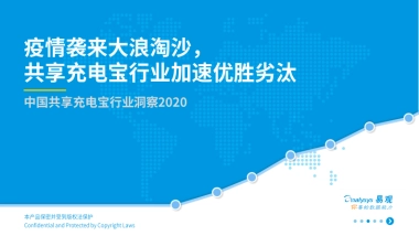 中国共享充电宝行业洞察2020-易观-26页