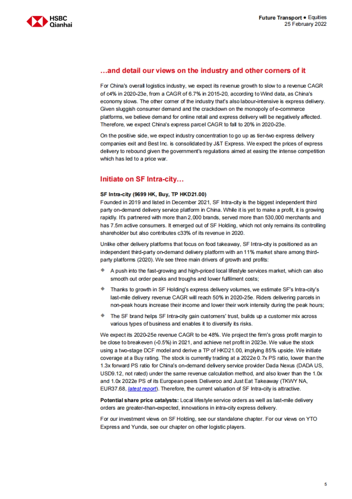 中国物流行业：共同富裕对该行业意味着什么（英）-HSBC-75页_第6页