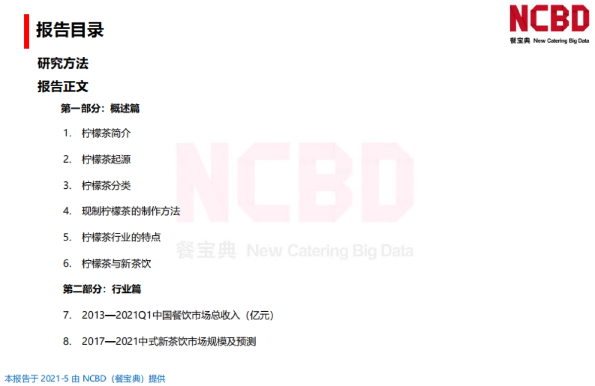 2021中国柠檬茶行业发展白皮书-NCBD_第2页