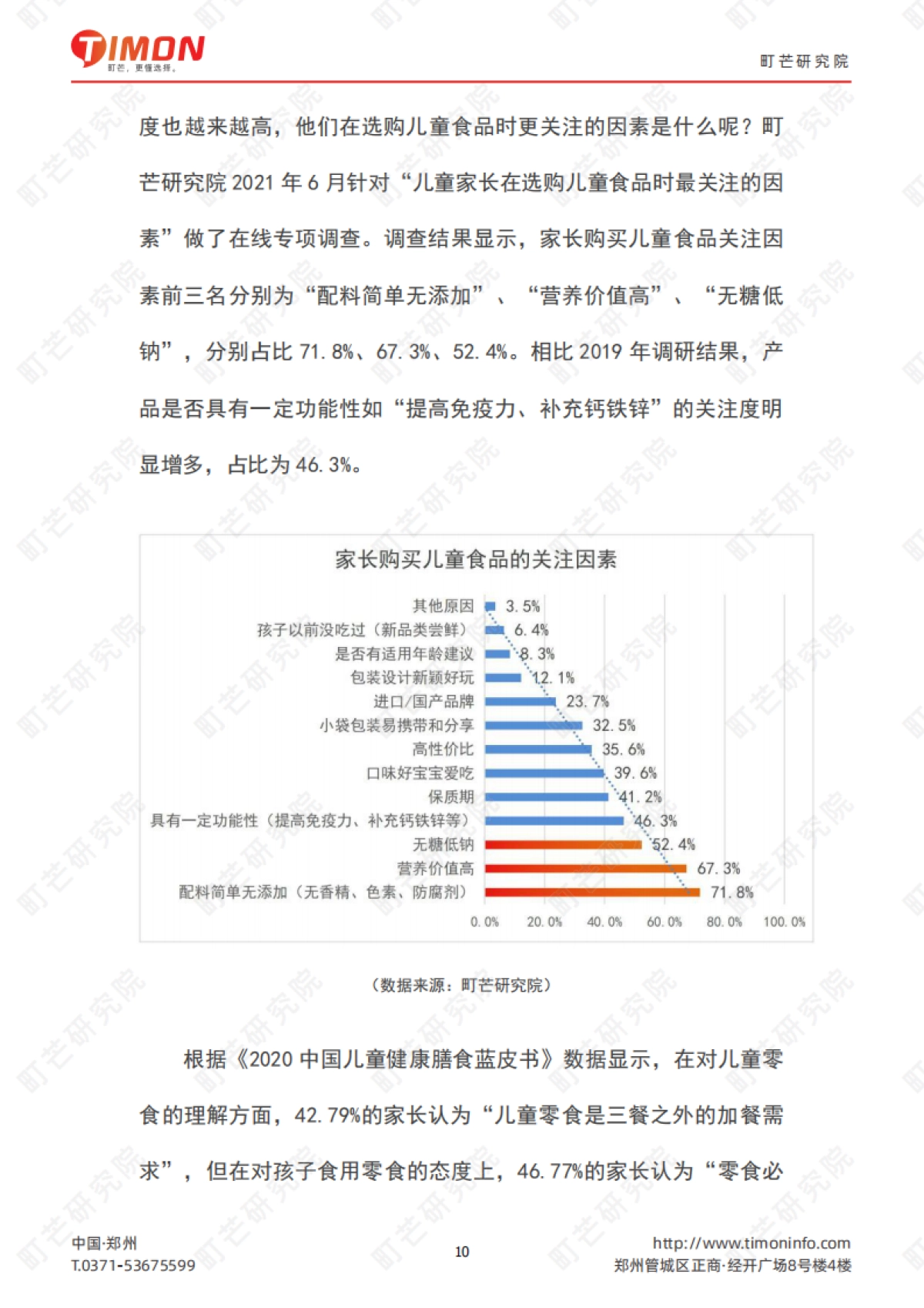 2022儿童食品行业研究报告-町芒研究院-42页_第10页