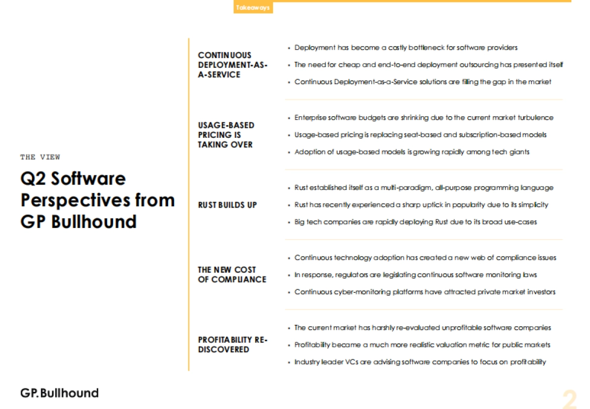 GP Bullhound：2022年Q2软件行业报告(en)_第2页