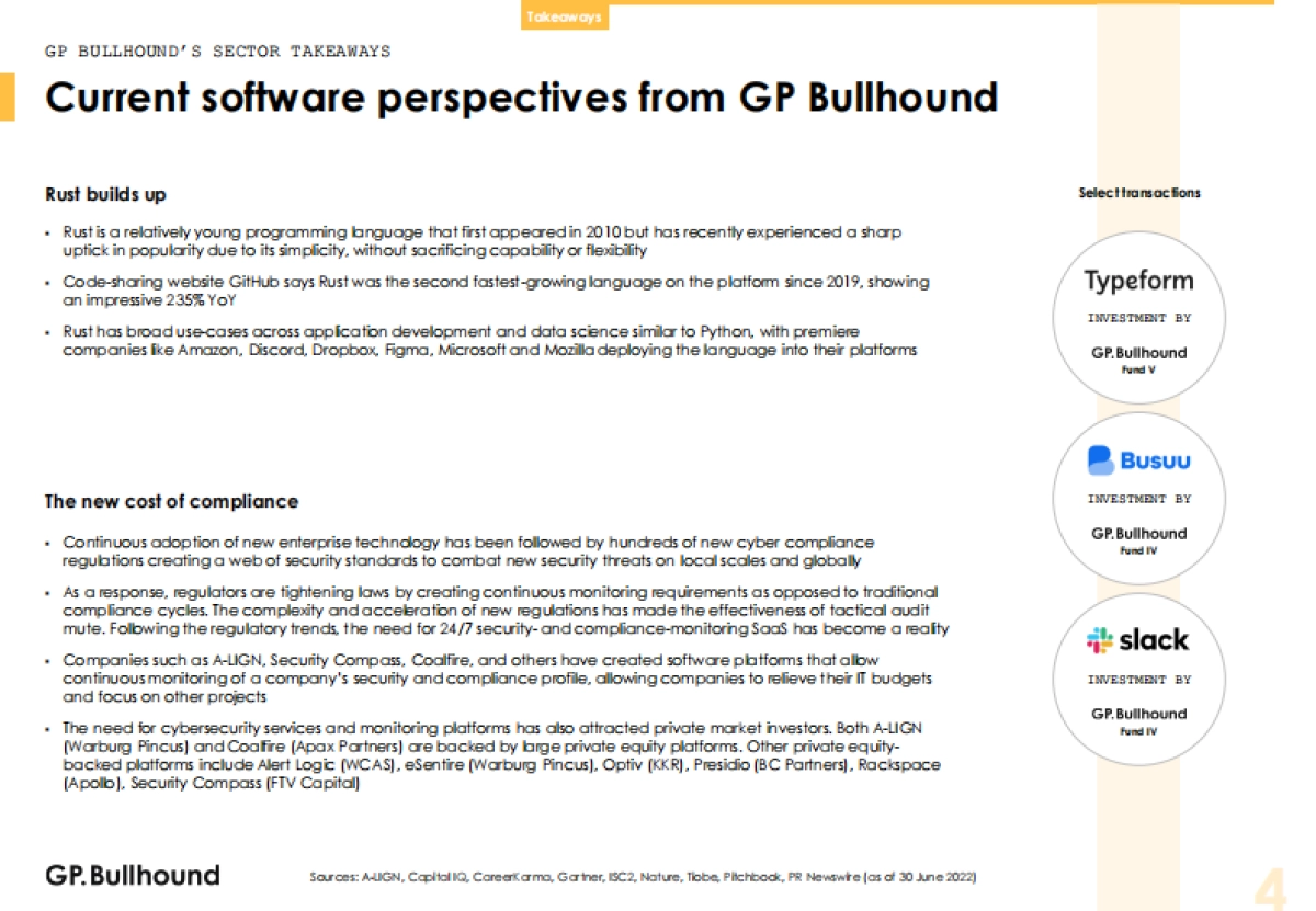 GP Bullhound：2022年Q2软件行业报告(en)_第4页