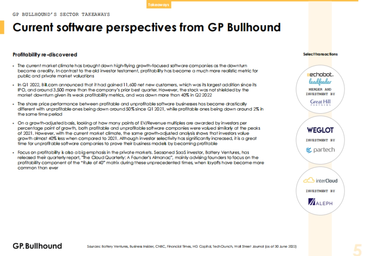 GP Bullhound：2022年Q2软件行业报告(en)_第5页