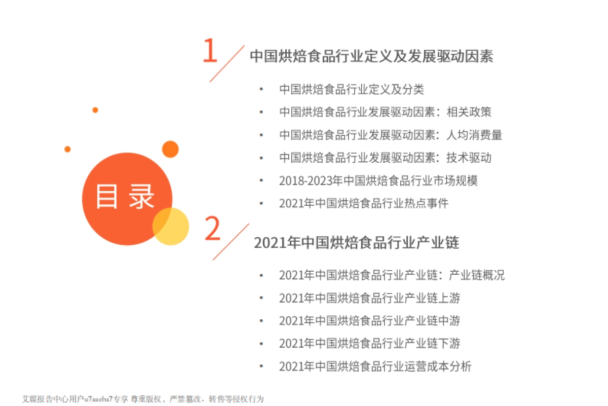 艾媒咨询:2021年中国烘焙食品行业竞争格局与消费行为分析报告_第4页