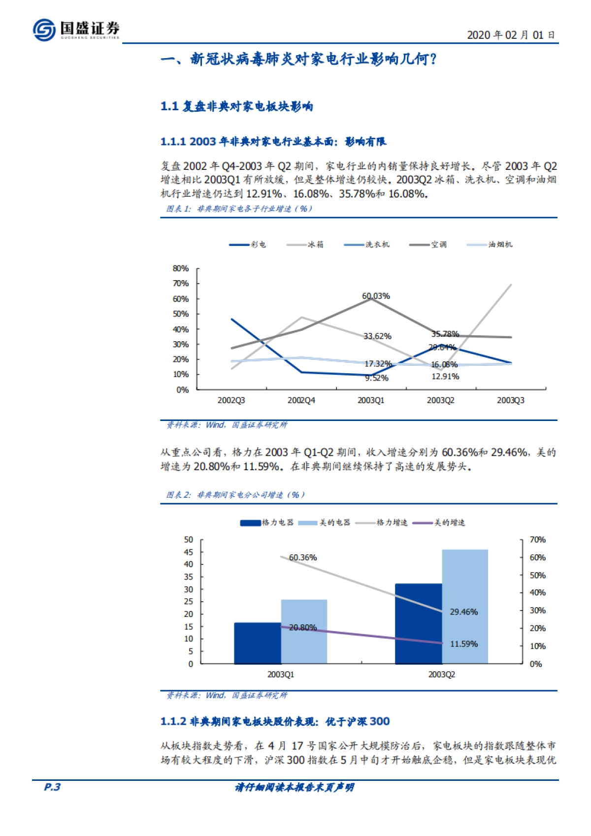 家用电器行业周报：新冠状病毒肺炎对家电行业影响几何？_第3页