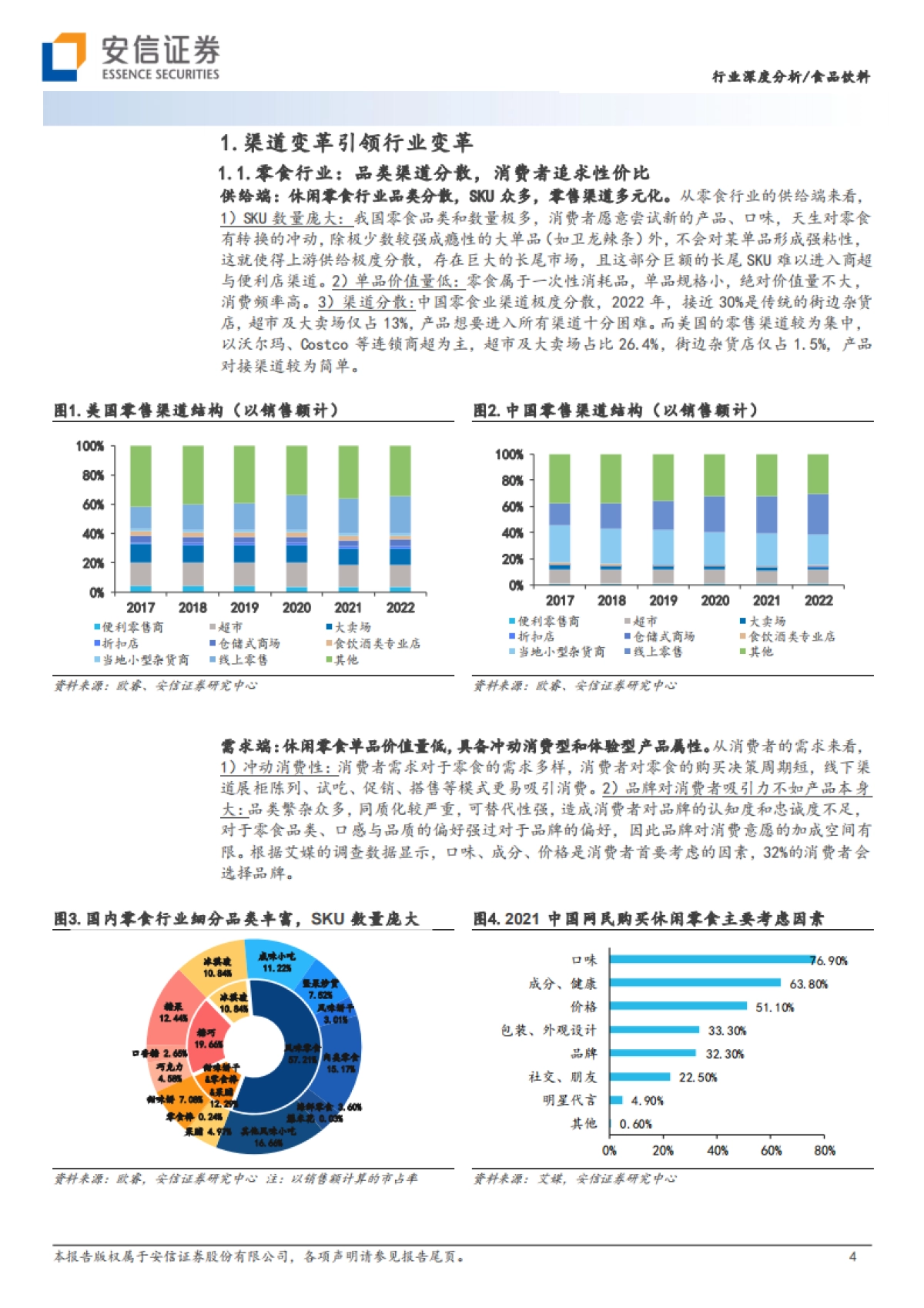 零食行业深度：渠道变革方兴未艾，跑马圈地正当_第4页